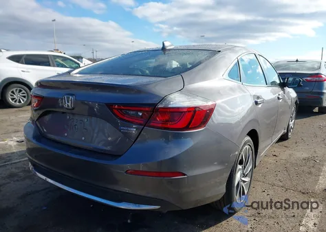 2019 Honda Insight Touring из США, поврежденный, VIN 19XZE4F90KE020622